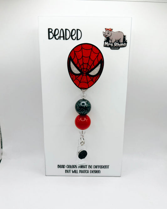 Spider-man  Glitter Badge Reel