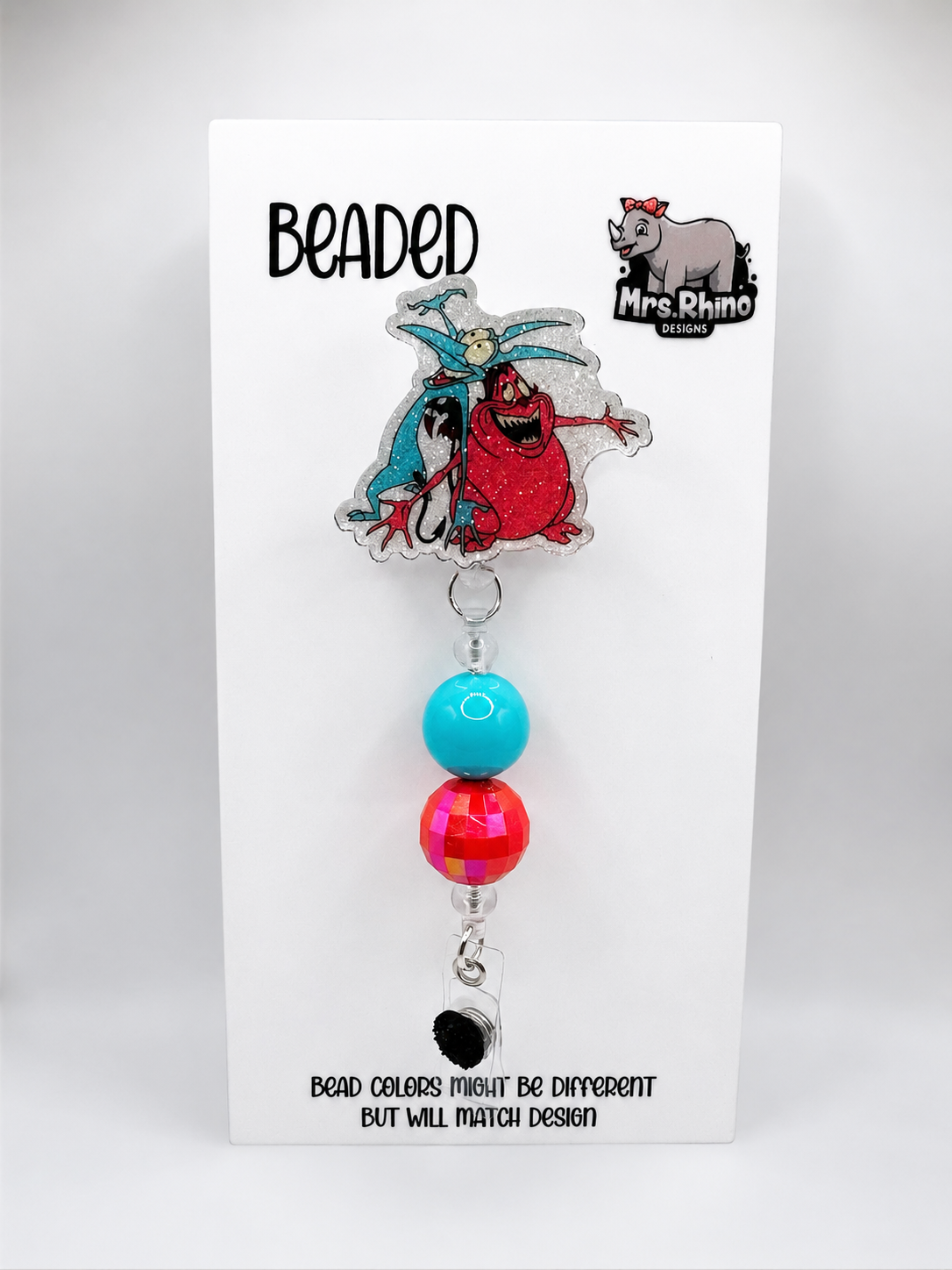 Pain and panic badge reel